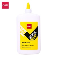 Deli EA74813 White Glue 500ml Solvent Free Non-toxic Glue Washable Glue