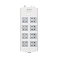 Deli Extension Cord Socket (White), 8 combination hubs-5m, T18248-05