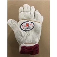 Heng xing wear-resisting white cotton gloves,700G