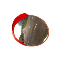 SAFEWARE, Traffic Mirror 100cm PC Material Mirror Surface with Installation Accessories, 11107