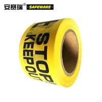 SAFEWARE, Warning Isolation Tape (STOP! KEEP OUT) 7cm130m PE Material, 11111