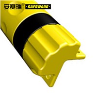 SAFEWARE, Plastic Anti-collision Angle Protection 901010cm Yellow with 3 Magic Buckles, 11684