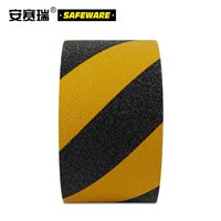 SAFEWARE, Warning Anti-skid Tape (Yellow and Black Stripe) 10cm20m, 14213