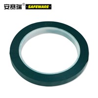 SAFEWARE, Desktop Positioning Marking Tape (Green) 10mm66m PET Material, 14409