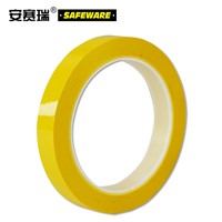 SAFEWARE, Desktop Positioning Marking Tape (Yellow) 15mm66m PET Material, 14413
