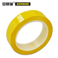 SAFEWARE, Desktop Positioning Marking Tape (Yellow) 25mm66m PET Material, 14420