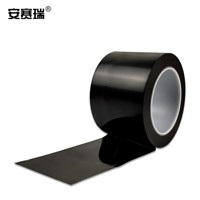 SAFEWARE, Floor Marking Tape (Black) 7.5cm22m PVC Material, 15587