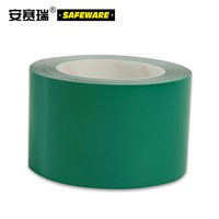 SAFEWARE, Wear-resistant Marking Tape (Green) 7.5cm22m PET Material, 15628