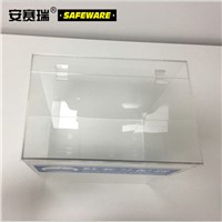 SAFEWARE, Disposable Shoe Cover Storage Distributor 353020cm Transparent Acrylic Material, 34205