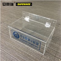 SAFEWARE, Safety Glasses Storage Distributor 152515cm Transparent Acrylic Material, 34209