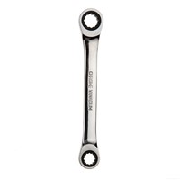SHEFFIELD, Double Box End Reversible Ratchet Wrench,8x10mm
, S019008