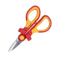 SHEFFIELD, Bi-color handle Insulated Technician Shears 150mm, S150070