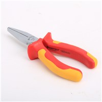SHEFFIELD, 6&amp;quot; VDE Insulated Flat Nose Pliers, S150097