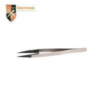 SHEFFIELD, Anti-static Carbon Fiber Tip Tweezers, S170011