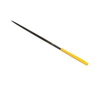 Pointed round steel file 3x140mm