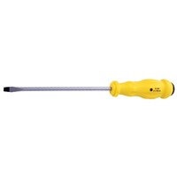 Slot type screwdriver with plastic handle 3mmx200mm