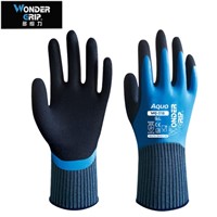 Aqua fully immersed waterproof working gloves