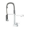 Square spring kitchen faucet