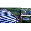 Multicolor Stripe 2-Person Quilted Fabric Hammock Bed