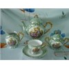 15 PCS Porcelain Tea Set(Color Glaze)