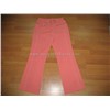 women's cargo polyester pants with 4 pockets