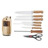 14 PCS Wooden Handle Knife Set