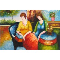 sell stock Oil Painting On Wood Panel