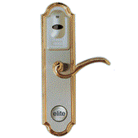 RF card door lock for hotel room