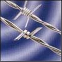 barbed wire and blade gill wire net