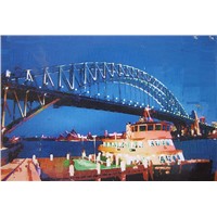 oil painting bridge