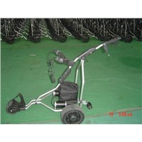 Electric golf trolley with remote control