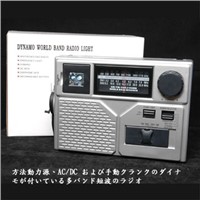 Multi Band Shortwave Radio with 3-Way Power Source