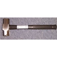 Sledge hammer with plastic handle