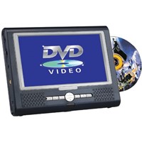 7&amp;quot; portable tablet DVD player