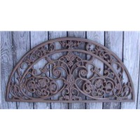 Victorian Style Cast Iron Door Mat