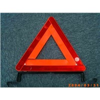 the warning triangle