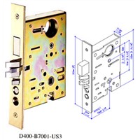 UL fire rated mortise lock