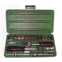 21pcs 1/4 Socket Set