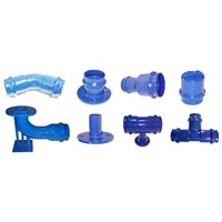 ductile iron pipe fittings for UPVC pipes