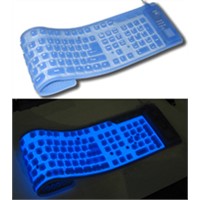 EL flexible keyboard