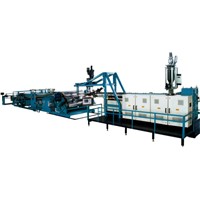 PE/PP/PS/HIPS/ABS/PMMA/PC/PET sheet extrusion line