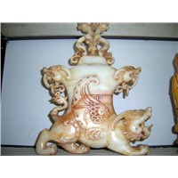 Antique-finished  jadecarving products