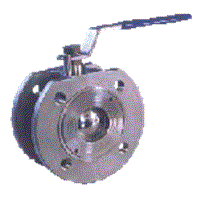 1PC FLANGED BALL VALVE