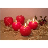 fruits-shaped candles
