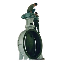 Large Electrical Butterfly Valve
