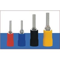 Pin-shaped insulated terminal