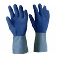 Latex double coated gloves  L359