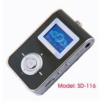 SD-116 MP3 player with 1.2&amp;quot; color screen