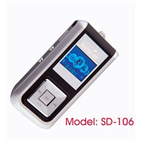 SD-106 MP3 player with 1.2&amp;quot; color screen