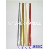 12&amp;quot;TAPER CANDLE